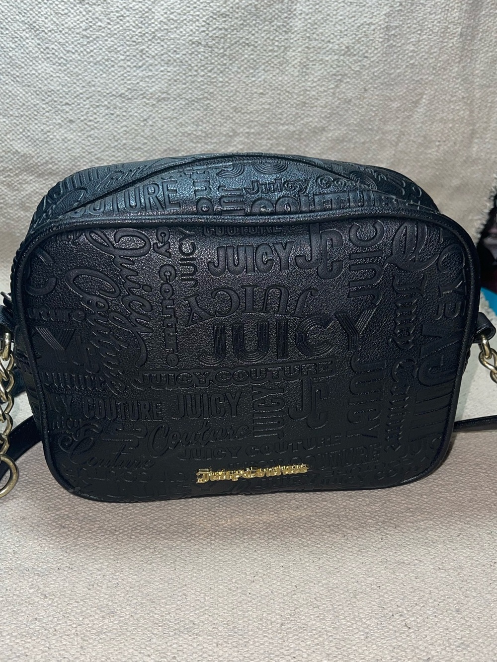Juicy Couture crossbody / camera bag Black